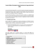 Informe final Cuenta Pública Participativa SUSESO 2018