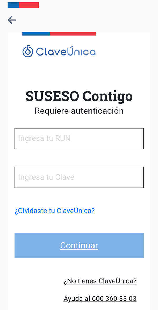 Login en clave única