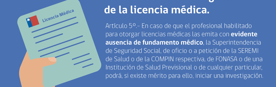 Mal uso de licencia médicas