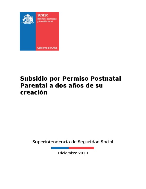 Subsidio por Permiso Postnatal Parental a dos años de su creación