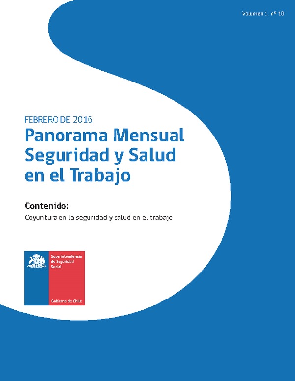 Panorama Mensual Seguridad y Salud en el Trabajo febrero 2016