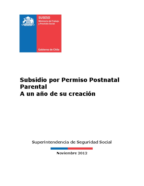 Subsidio por Permiso Postnatal Parental a un año de su creación