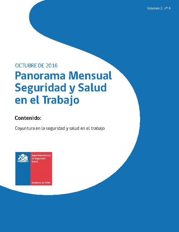 Panorama Mensual Seguridad y Salud en el Trabajo octubre 2016