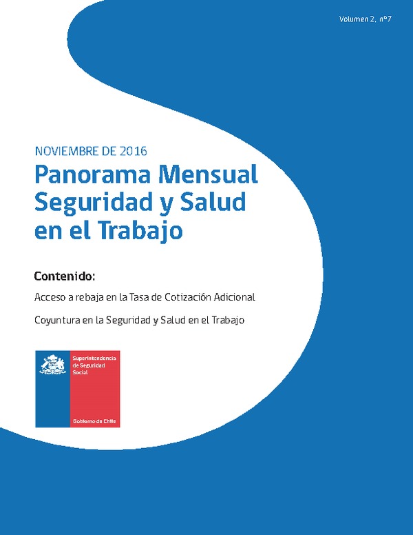 Panorama Mensual Seguridad y Salud en el Trabajo noviembre 2016