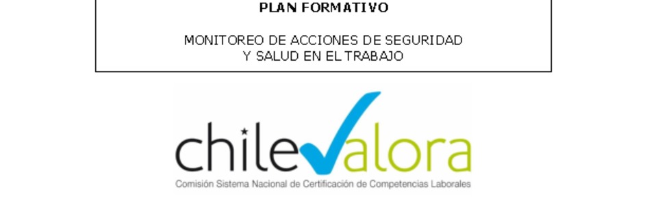 Plan Formativo Monitoreo de Acciones de SST