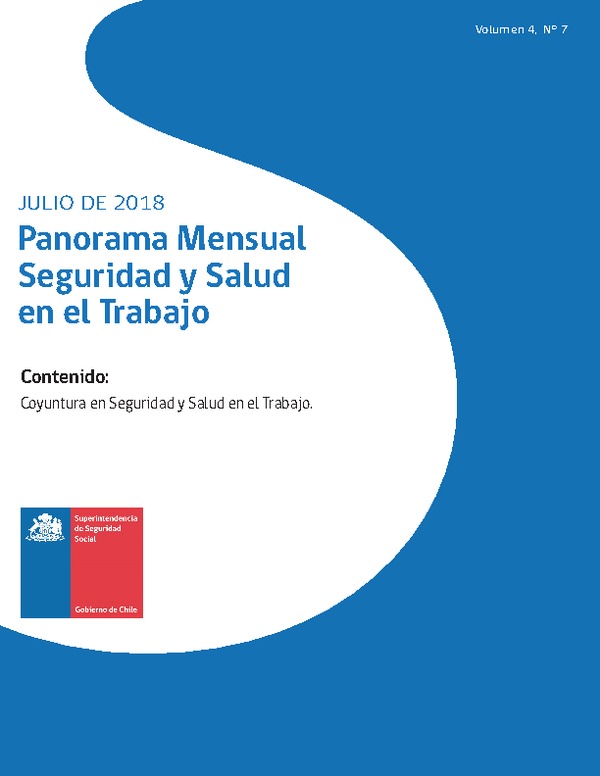 Panorama Mensual Seguridad y Salud en el Trabajo julio 2018