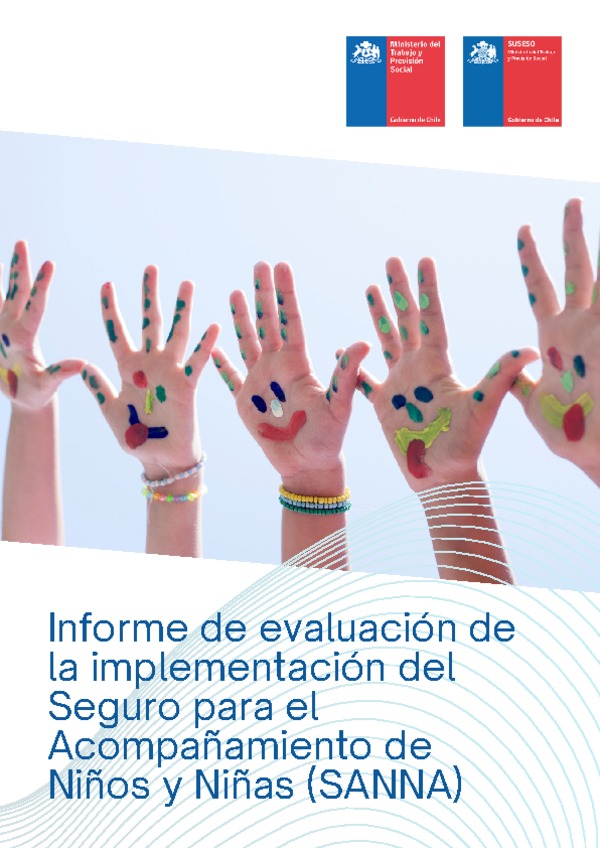 Informe de evaluación de la implementación del Seguro para el Acompañamiento de Niños y Niñas (SANNA)