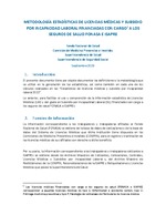 Metodología Estadísticas LM & SIL año 2022