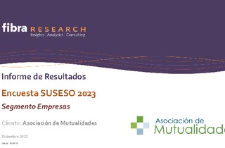 Quinta Encuesta Percepción Mutualidades. Segmento Empresas