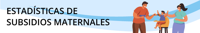 banner Estadísticas de Subsidios Maternales