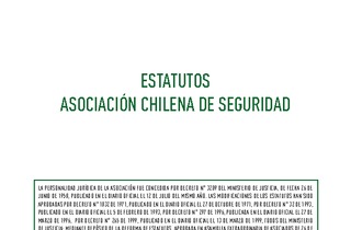 Estatutos Asociación Chilena de Seguridad