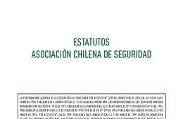 Estatutos Asociación Chilena de Seguridad