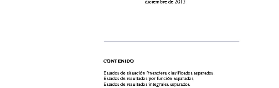 Estados financieros al 30 de septiembre de 2014