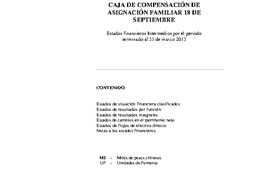 Estados financieros al 31 de marzo de 2013