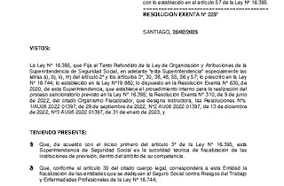 Res.Exenta Nº 223 ACHS