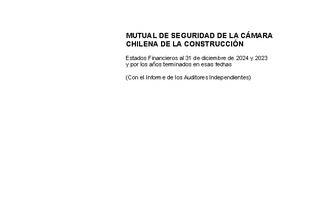MUSEG CCHC: Estados financieros individuales al 31 de diciembre de 2024