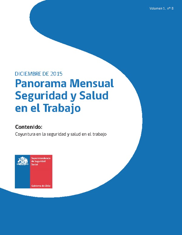 Panorama Mensual Seguridad y Salud en el Trabajo diciembre 2015