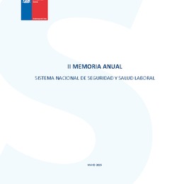 Memoria Anual del Sistema Nacional de Seguridad y Salud Laboral 2014