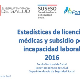 Presentación autoridades con las estadísticas de LM y SIL año 2016