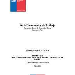 Documento 16: Estudio observacional de buzos dedicados a la acuicultura 2014-2019