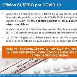 Cobertura seguro de accidente del trabajo y enfermedades profesionales en el contexto de Covid 19