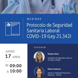 Webinar Protocolo de Seguridad Sanitaria Laboral COVID-19 (Ley 21.342) 10 de junio de 2021
