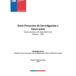 Desarrollo de pre-norma para el uso de plataformas móviles en edificación en altura