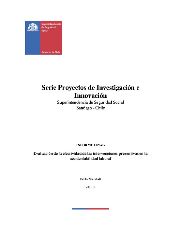 Evaluación de la efectividad de las intervenciones preventivas en la accidentabilidad laboral