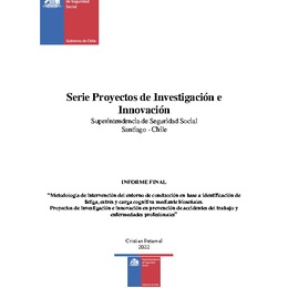 Metodología de intervención del entorno de conducción en base a identificación de fatiga, estrés y carga cognitiva mediante bioseñales