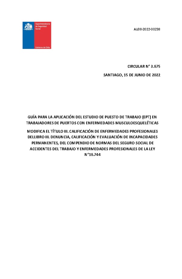 Circular 3675