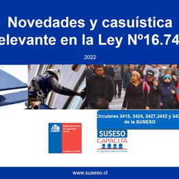 Novedades y casuística relevante en la Ley N° 16.744