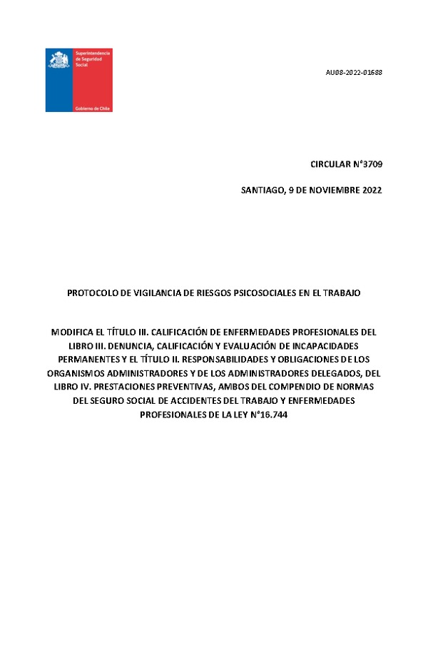 Circular 3709