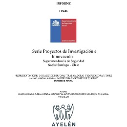 Representaciones sociales de personas trabajadoras y empleadoras sobre la inclusión laboral de personas mayores de 55 años