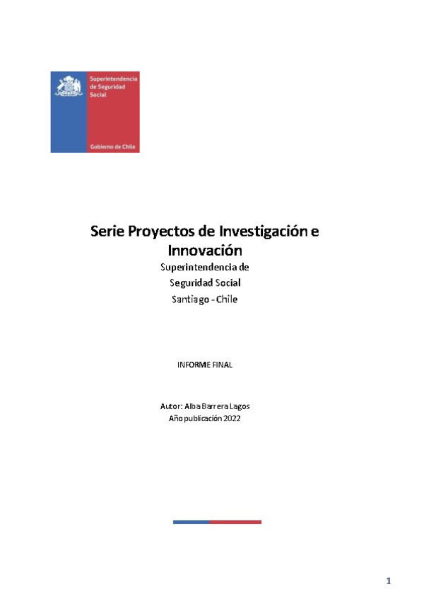 Evaluación y Análisis de los Riesgos Psicosociales en la Organización del Trabajo Marítimo Portuario Chileno