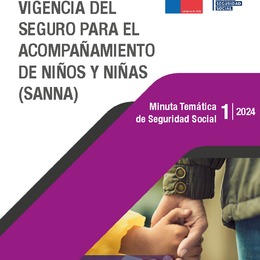 Minuta Temática de Seguridad Social N°1 - 2024: Seis años de vigencia del seguro para el acompañamiento de niños y niñas (SANNA)